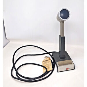 Shure Model # 450 Controlled Magnetic Desktop Microphone Lockable Switch Grey